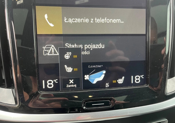 Volvo V60 cena 99900 przebieg: 112000, rok produkcji 2019 z Warszawa małe 529